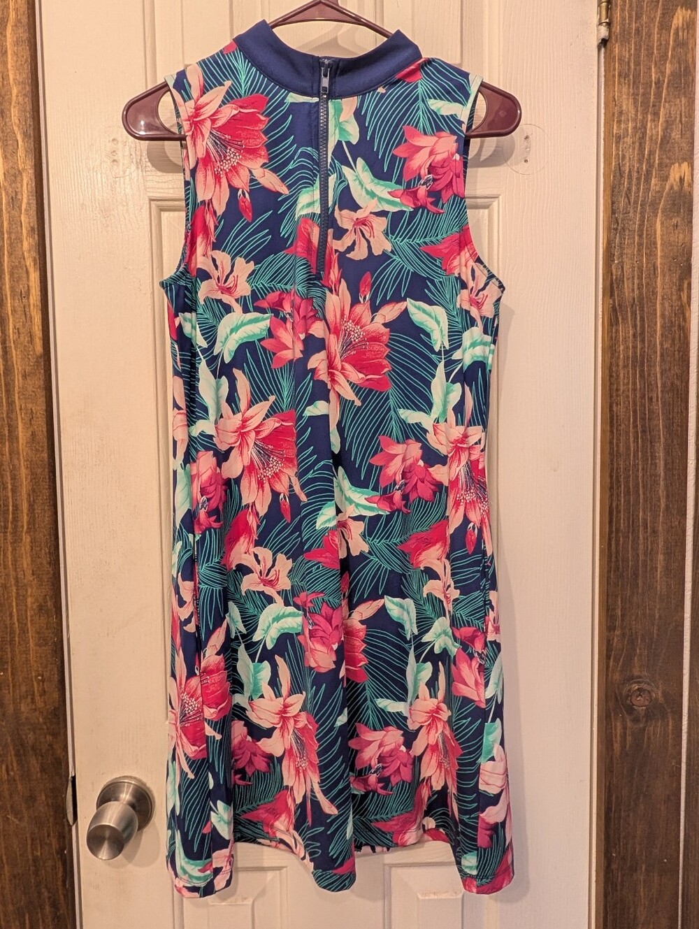 Women's Tommy Bahama Tropical Floral Athletic Tennis Dress Size Medium